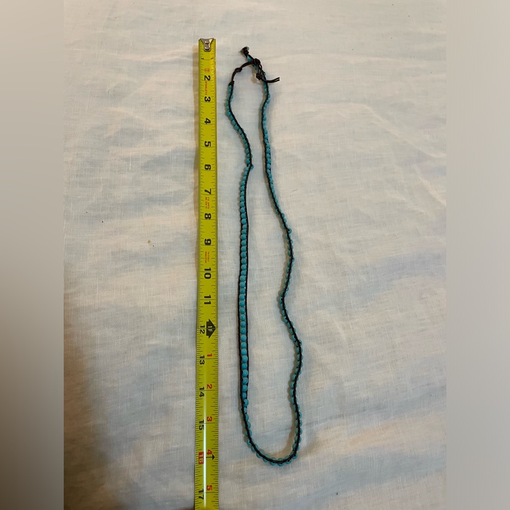 Turquoise wrap bracelet - Picture 2 of 3